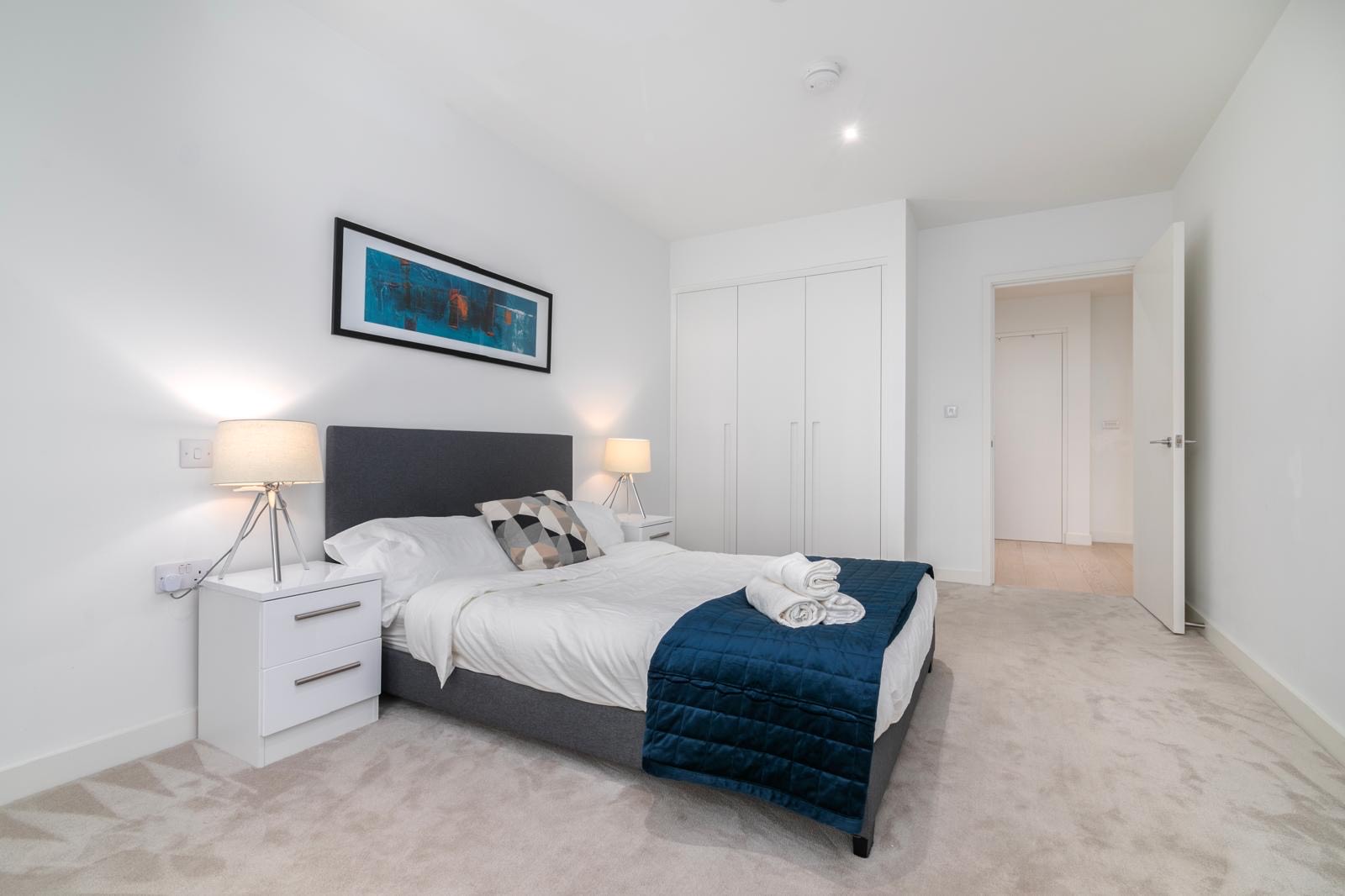 Elegant bathroom cleaning